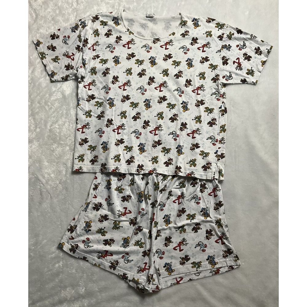 Vintage Disney Catalog Pajama Set XL Made In USA